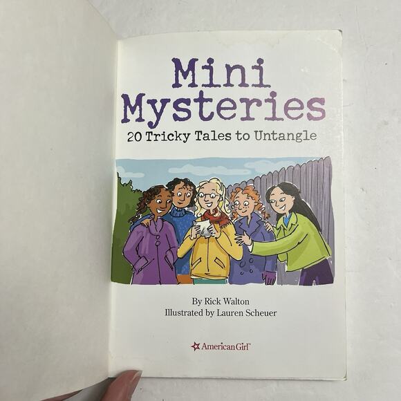 Set of 3 American Girl Books Mini Mysteries Books 1 thru 3 Paperback - Picture 3 of 14